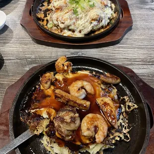 Seafood Okonomiyaki