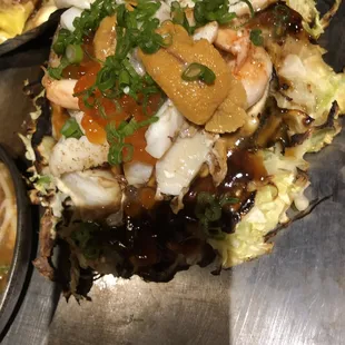 Sea Urchin Okonomiyaki