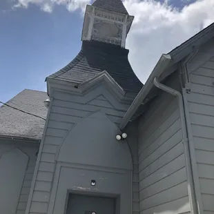 I forgot to ask if the bell was still in their landmark steeple