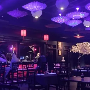 the interior of a restaurant