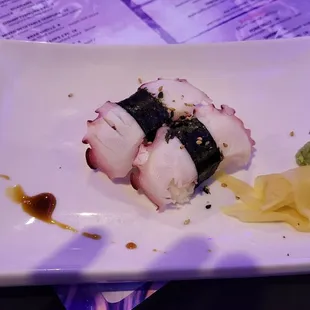 My octopuses sashimi