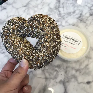 Feb 2022 | special heart shaped bagel