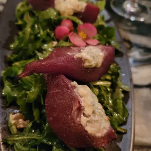 Baked Pear Salad