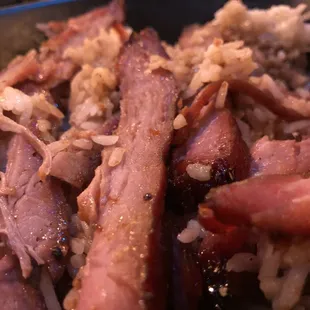 Char siu and rice