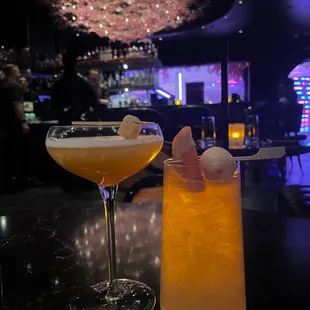 Tiger Smash and Lychee cocktail