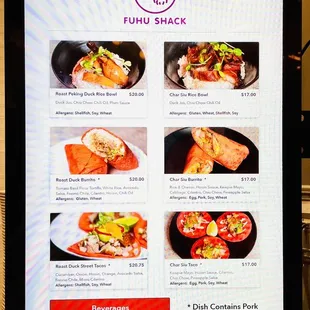 Menu June 2022 - Card only