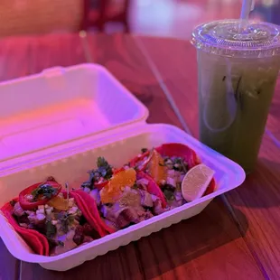 ROAST DUCK STREET TACOS