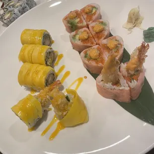 12. Mango Tango Roll 15. Hot Lover Roll