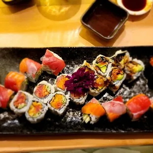 Assorted Maki, Nigiri and Sashimi