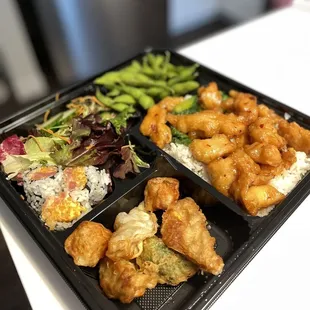 Kung Pao Chicken Bento Box