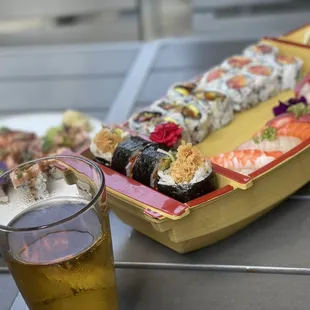 Lunch spread