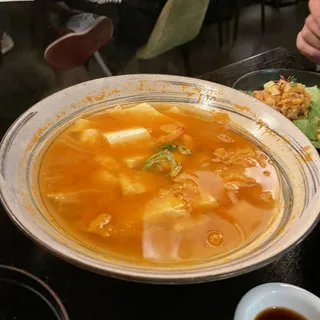 Spicy Seafood Tofu Soup