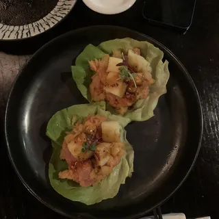 Spicy Tuna Lettuce Wraps *(G)