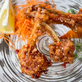 Deconstructed Chili Soy Wings