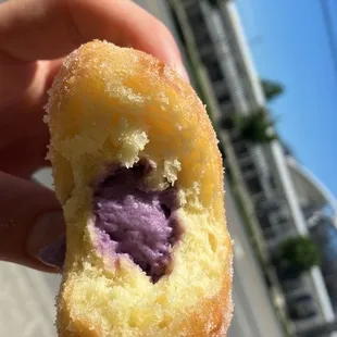 Ube Malasada ($3.95)