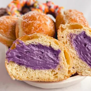 Ube malasada