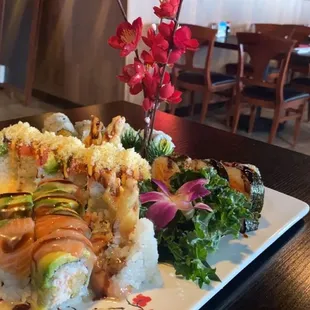 sushi, sushi and sashimi, sashimi, food