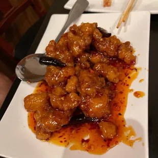 Orange chicken