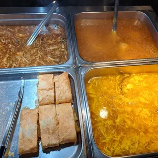 Better pic of the soups
