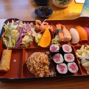 Sushi Lunch Special.