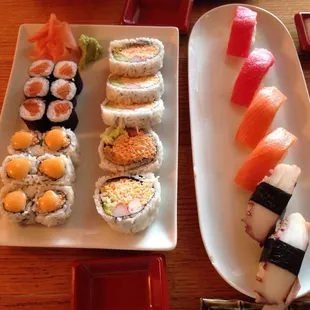 BBQ Salmon Roll Sushi