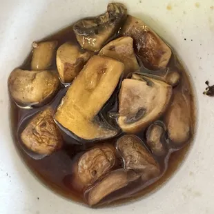 Mushrooms on the side