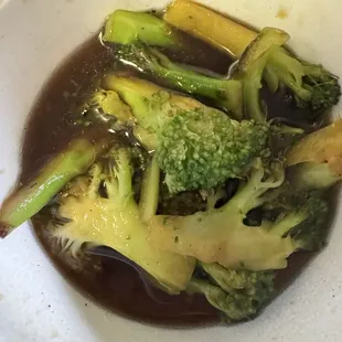 Teriyaki Broccoli on the side