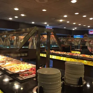 Only half of the food sections