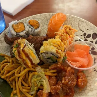 sashimi, sushi and sashimi, sushi, food