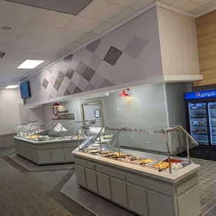 interior, pizza