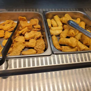 interior, chicken wings and fried chicken