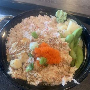 Baked Scallop Bowl