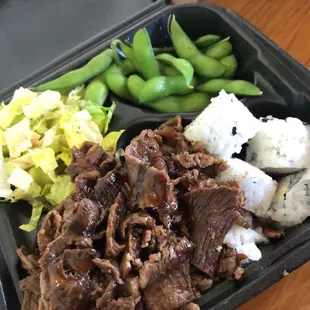 Beef bento box