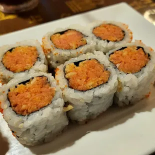 Spicy tuna.