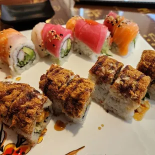 Rainbow roll (TOP) | Lucky roll