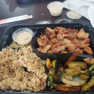 Chicken hibachi