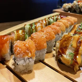 Sushi overload! So good.