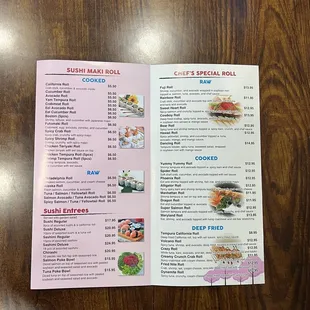 soups and chowder, menu