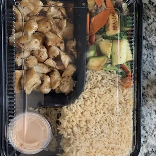 Chicken hibachi