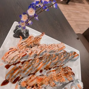 24. Angel Hair Roll, 30.Lucy Roll, 17. Shrimp Tempura Roll, 22. Philadelphia Roll