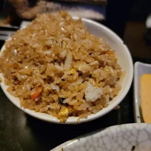 Fried rice for the Hibachi plate