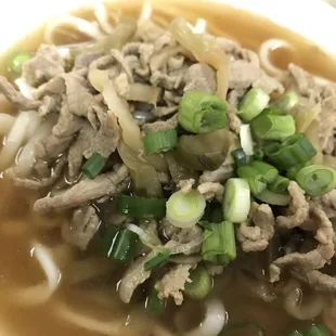 Shredded Pork Noodle Soup