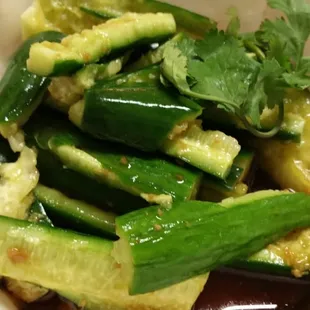 Sweet and Sour Cucumbers