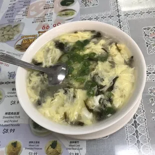 Seaweed Egg Flower Soup