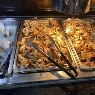 oysters and mussels