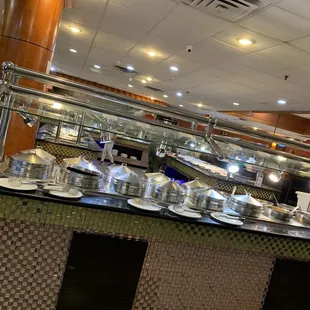 Dim sum and soup station