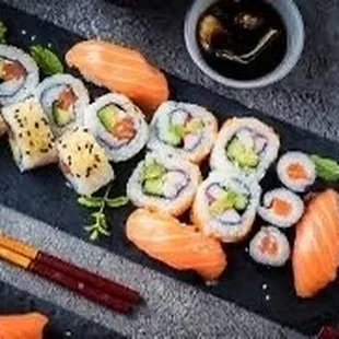 Sushi plate