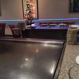 interior, sushi and sashimi