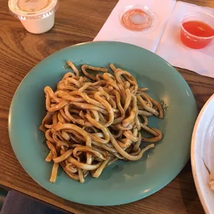 Udon noodles side