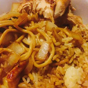 Ribeye and Salmon. Oh yes!